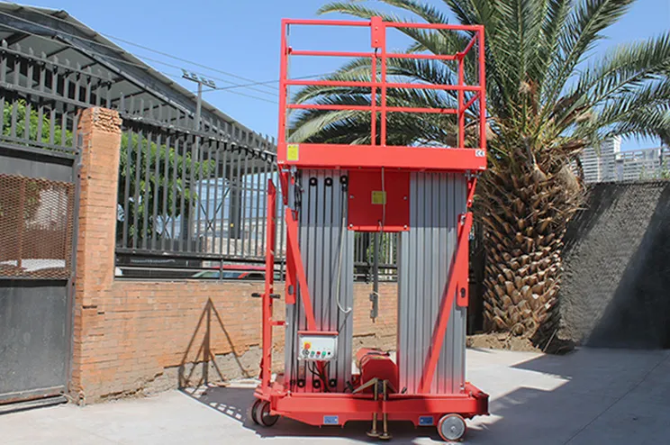 mástil vertical doble 12 mt