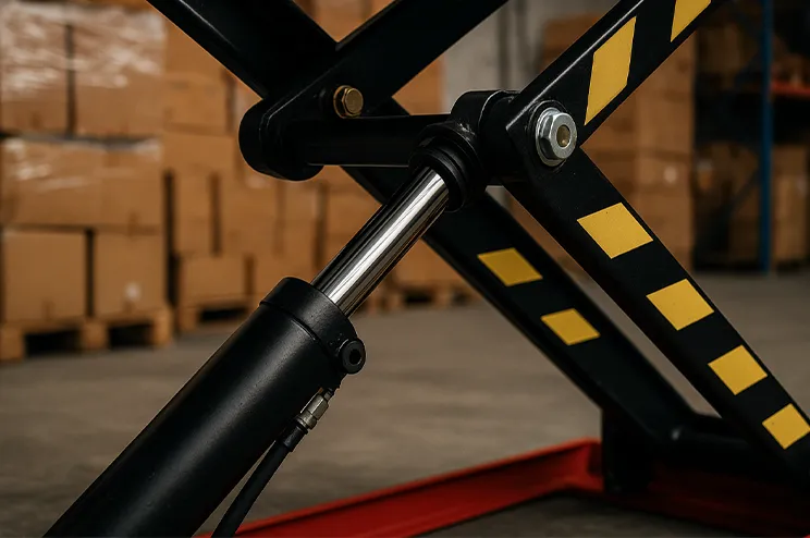 Mesa elevadora y giratoria para armado de pallets